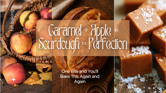 Caramel Apple Sourdough Bread