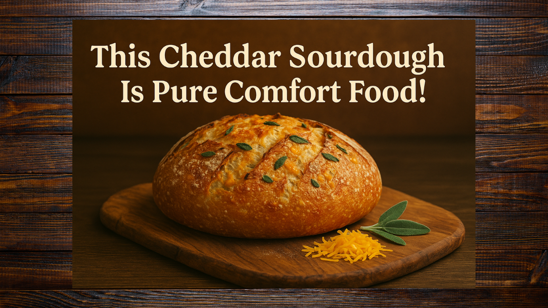 Savory Sage & Cheddar Sourdough: A Cozy Fall Favorite