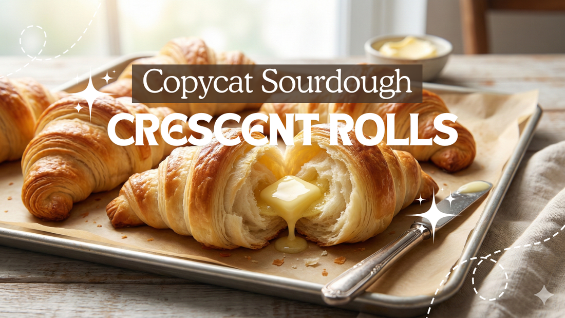 Sourdough Crescent Rolls (Pillsbury Copycat, Made Better)