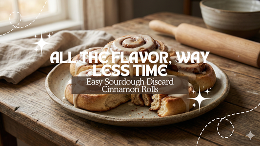 Easy Sourdough Discard Cinnamon Rolls