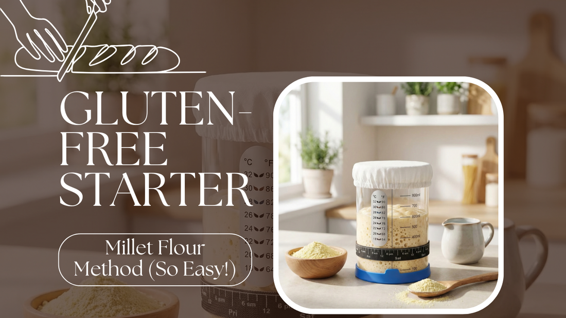 How to Make a Gluten-Free Sourdough Starter with Millet Flour