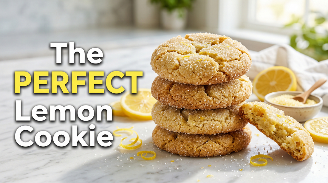 The Perfect Lemon Sourdough Sugar Cookies (Soft, Chewy & Bright)