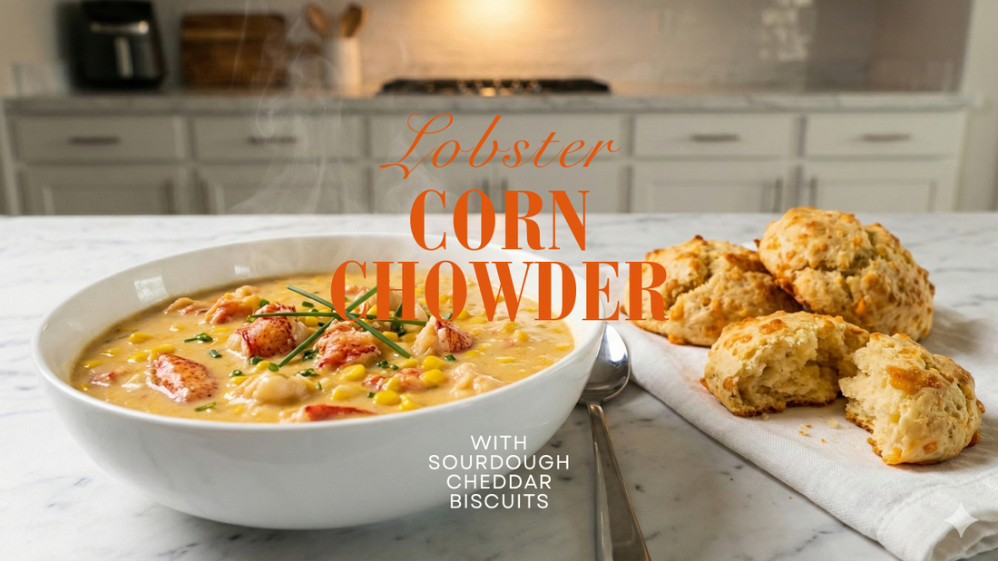 Creamy Lobster Corn Chowder (A New Year’s Eve Tradition for 15+ Years)