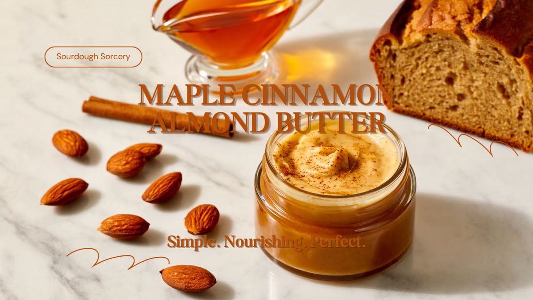 Roasted Maple Cinnamon Almond Butter