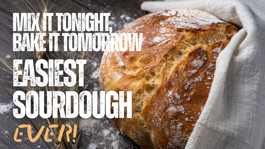 Overnight Sourdough Bread: Real Bread for Real Life
