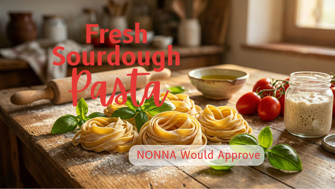 Fresh Sourdough Pasta (Easy Homemade Recipe with Starter or Discard)