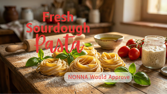 Fresh Sourdough Pasta (Easy Homemade Recipe with Starter or Discard)