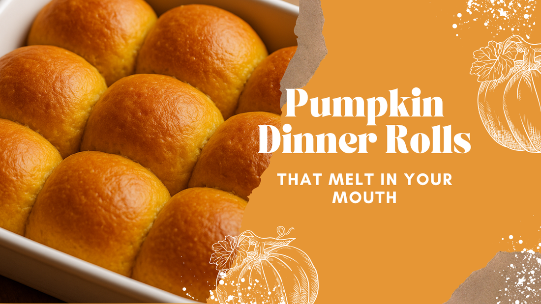 Sourdough Pumpkin Dinner Rolls