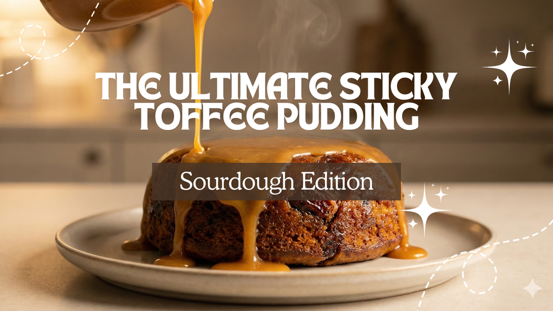 Sticky Toffee Sourdough Pudding