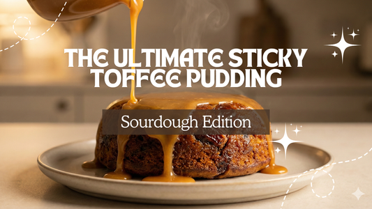 Sticky Toffee Sourdough Pudding