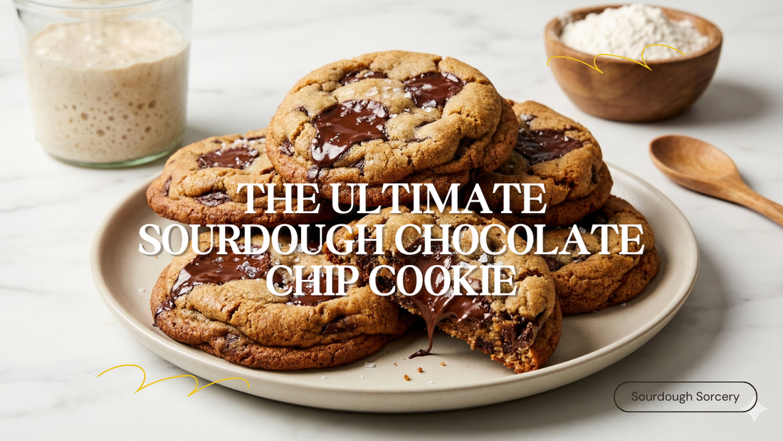 The Ultimate Sourdough Chocolate Chip Cookie