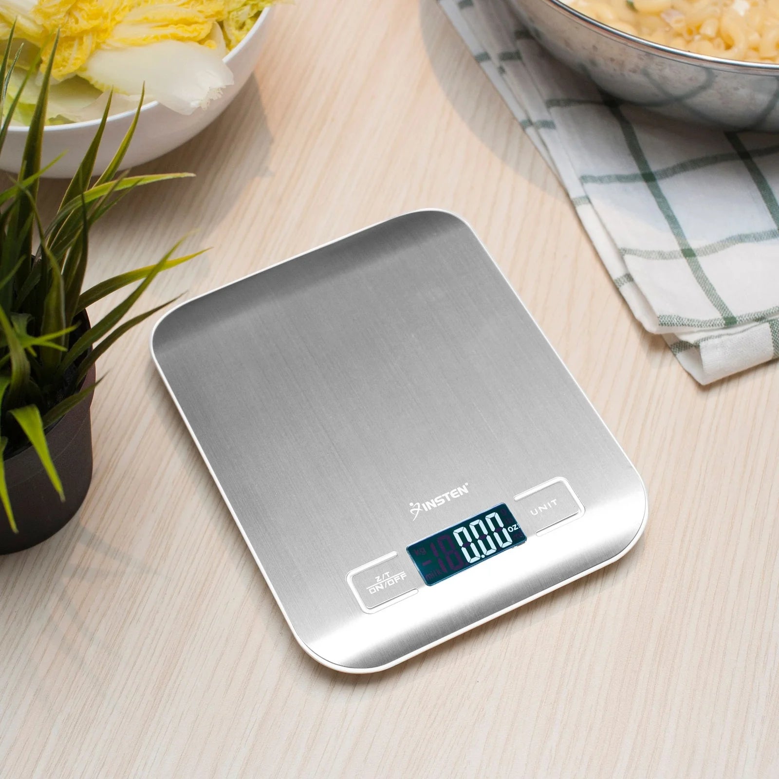Digital Kitchen Scale , 1-5000G, Silver