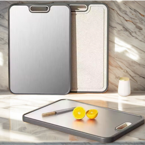 Double-Sided Titanium Cutting Board - Durable, Easy to Clean, Food Grade with Wheat Straw PP for Your Kitchen