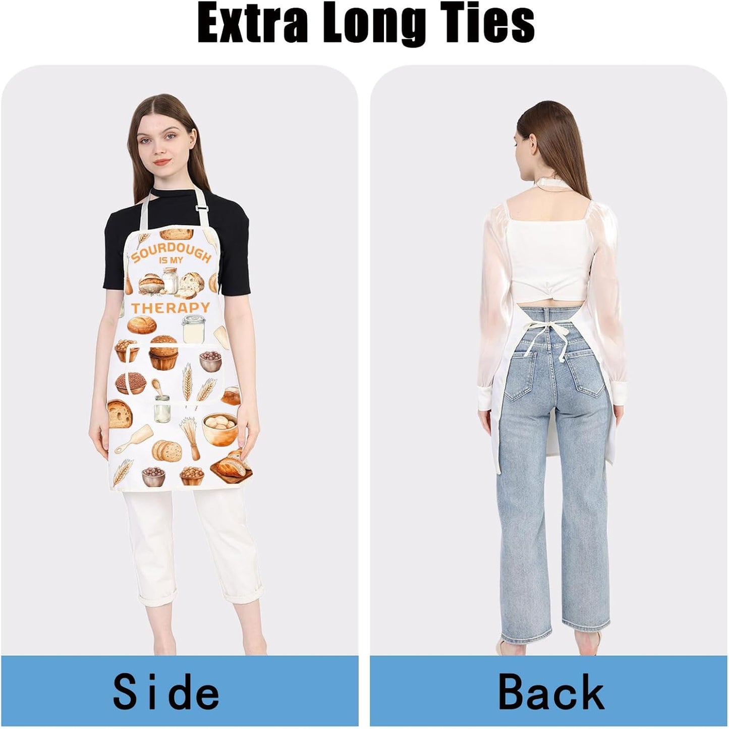 Elevate Your Baking Game with the Sourdough Baker Apron - Perfect Gift for Sourdough Lovers!