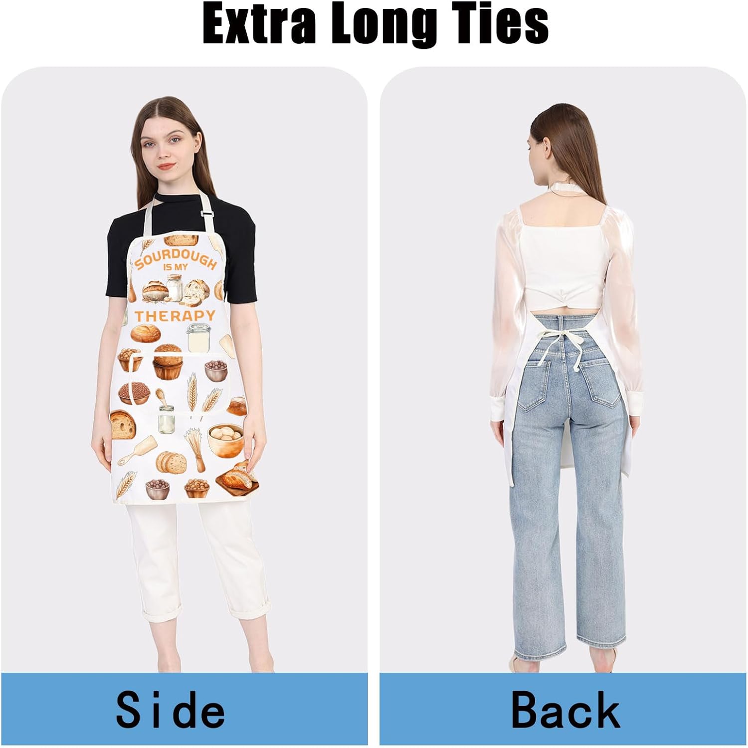 Elevate Your Baking Game with the Sourdough Baker Apron - Perfect Gift for Sourdough Lovers!