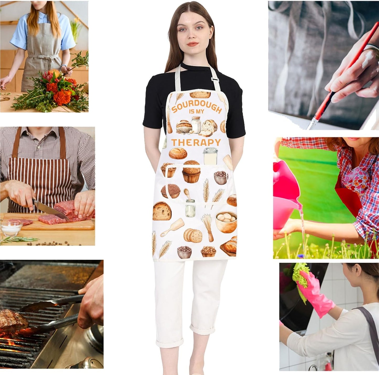 Elevate Your Baking Game with the Sourdough Baker Apron - Perfect Gift for Sourdough Lovers!