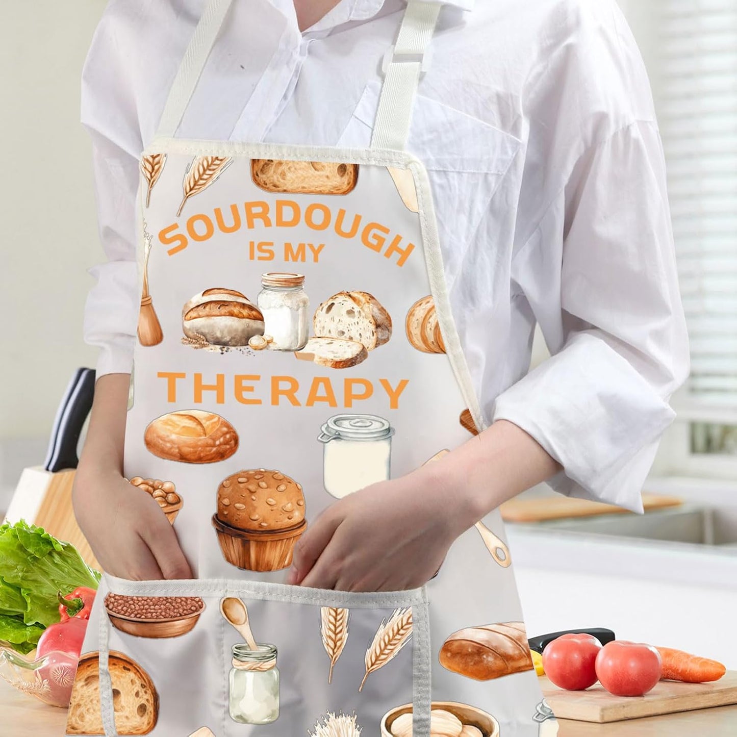 Elevate Your Baking Game with the Sourdough Baker Apron - Perfect Gift for Sourdough Lovers!