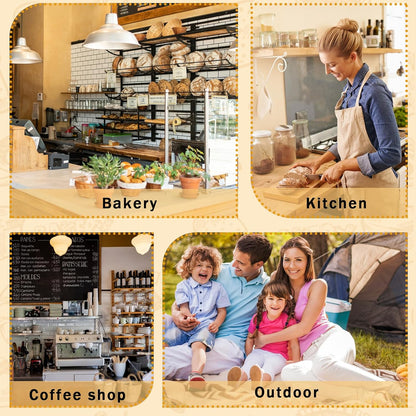 Keep Your Bread Fresh and Stylish with Our 2-Pack Reusable Beeswax Bread Bags in Ivory Loaf