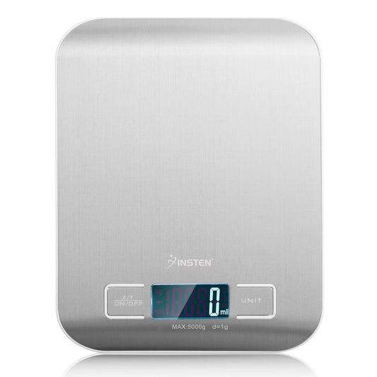 Digital Kitchen Scale , 1-5000G, Silver