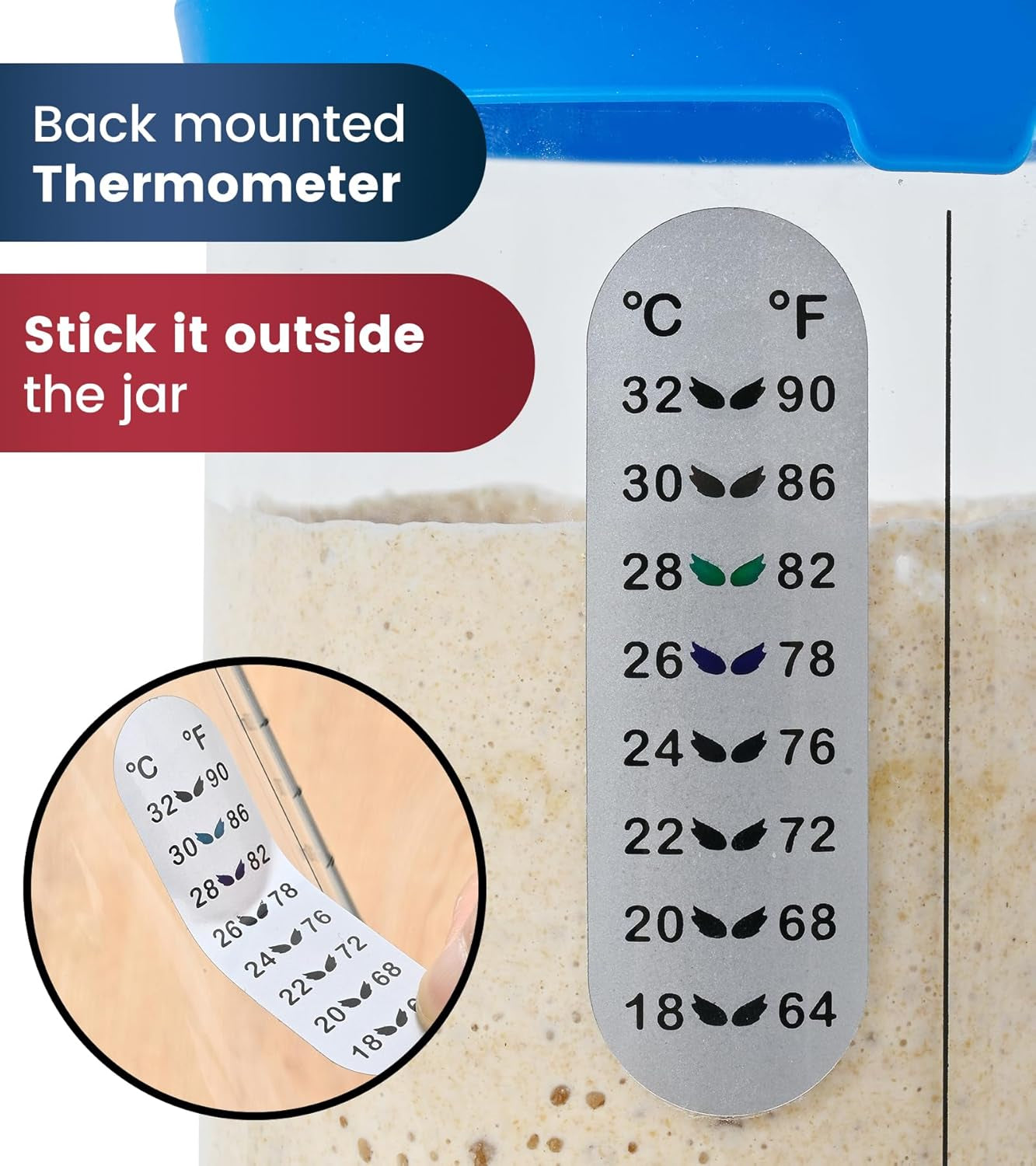 Sourdough Starter Jar,Sourdough Starter Kit – 2 Pack 34Oz Organic Sour Dough Glass Jars Wide Mouth,Fermenters Tool for Home Bakers,Bread Baking Supplies,Large Glass Container with Lid