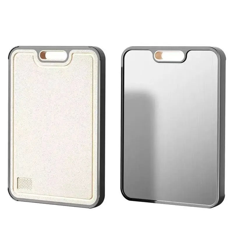 Double-Sided Titanium Cutting Board - Durable, Easy to Clean, Food Grade with Wheat Straw PP for Your Kitchen